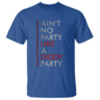 Ain't No Party Like A Diddy Party T Shirt Vintage Striped - Wonder Print Shop