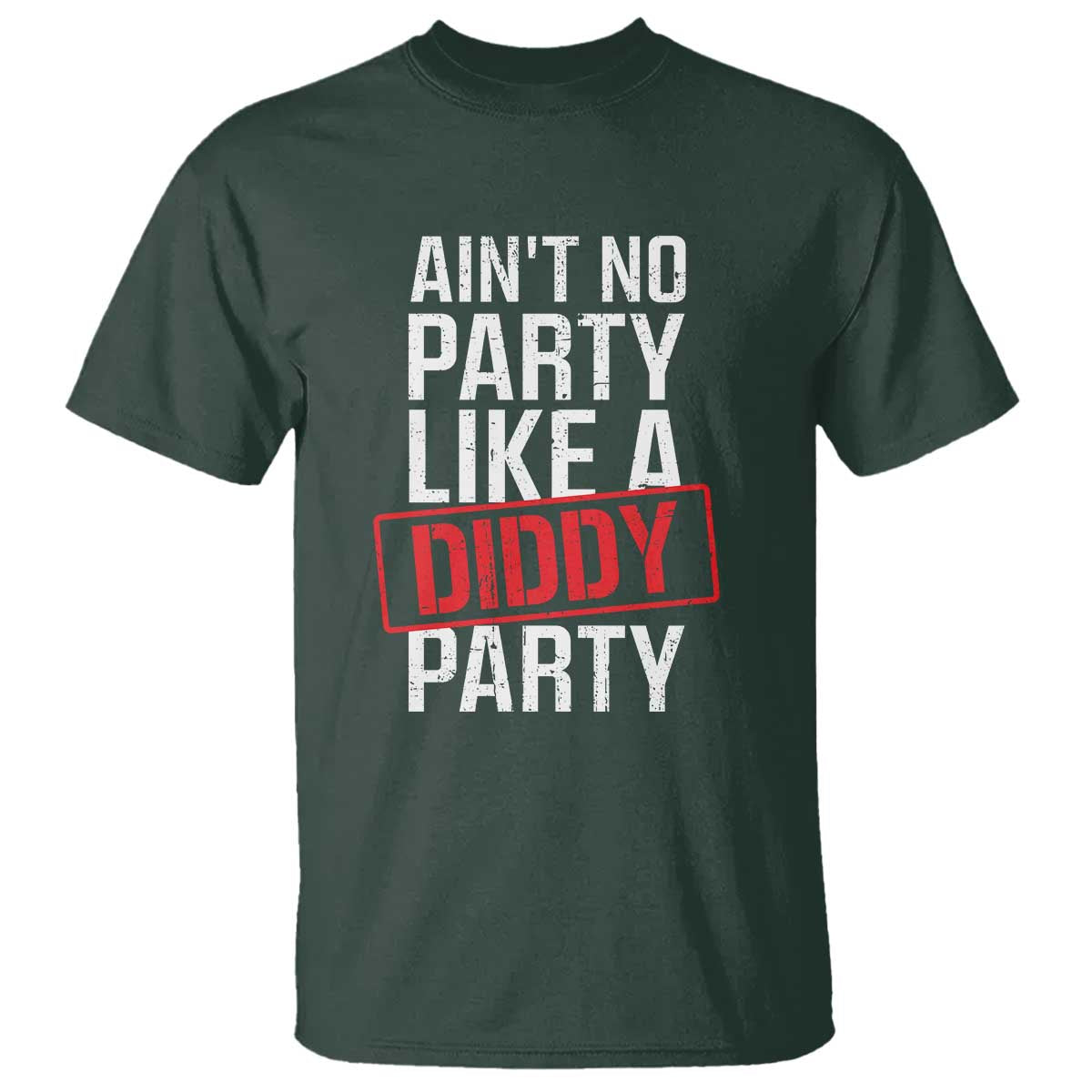 Ain't No Party Like A Diddy Party T Shirt Vintage Sealed - Wonder Print Shop