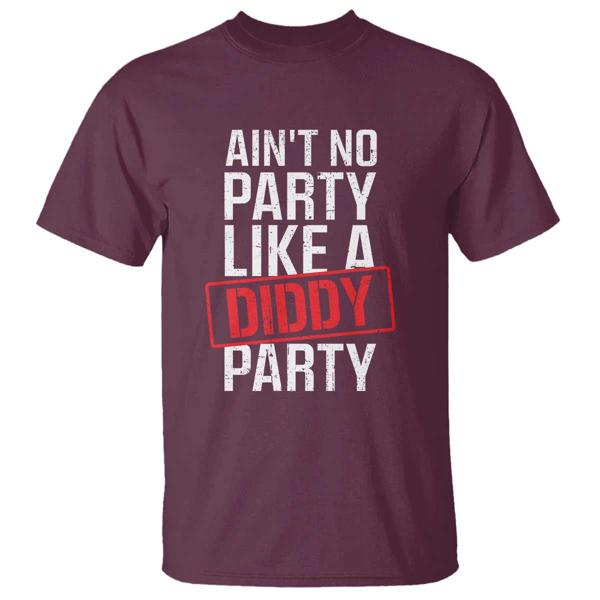 Ain't No Party Like A Diddy Party T Shirt Vintage Sealed - Wonder Print Shop