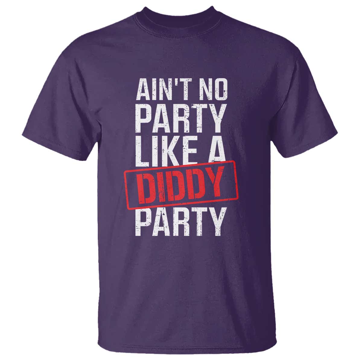 Ain't No Party Like A Diddy Party T Shirt Vintage Sealed - Wonder Print Shop