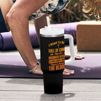 I Want To Be So Full Of Christ Tumbler With Handle Funny Christian Prayer Religious Cross - Wonder Print Shop