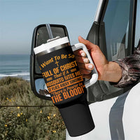 I Want To Be So Full Of Christ Tumbler With Handle Funny Christian Prayer Religious Cross - Wonder Print Shop