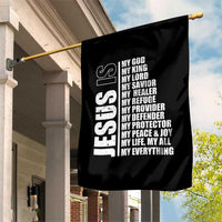 Jesus Is My Everything My God My Lord And Savior Christian Garden Flag - Wonder Print Shop