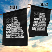 Jesus Is My Everything My God My Lord And Savior Christian Garden Flag - Wonder Print Shop