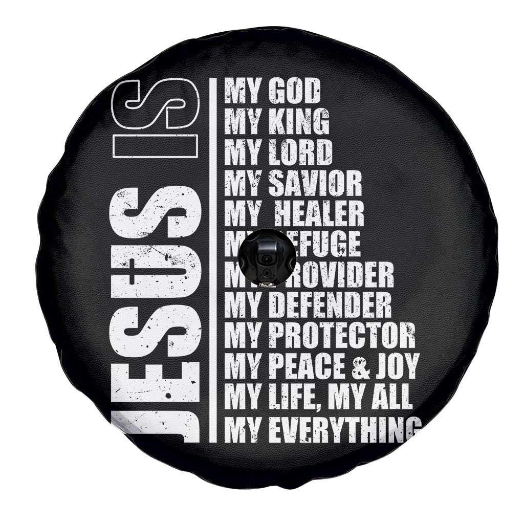 Jesus Is My Everything My God My Lord And Savior Christian Spare Tire Cover - Wonder Print Shop