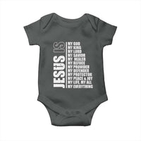 Jesus Is My Everything My God My Lord And Savior Christian Baby Onesie - Wonder Print Shop