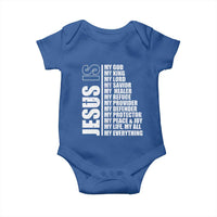 Jesus Is My Everything My God My Lord And Savior Christian Baby Onesie - Wonder Print Shop