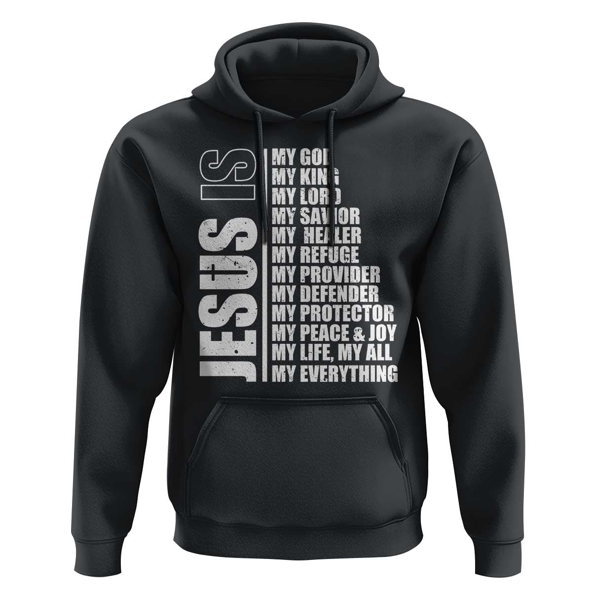 Jesus Is My Everything My God My Lord And Savior Christian Hoodie - Wonder Print Shop
