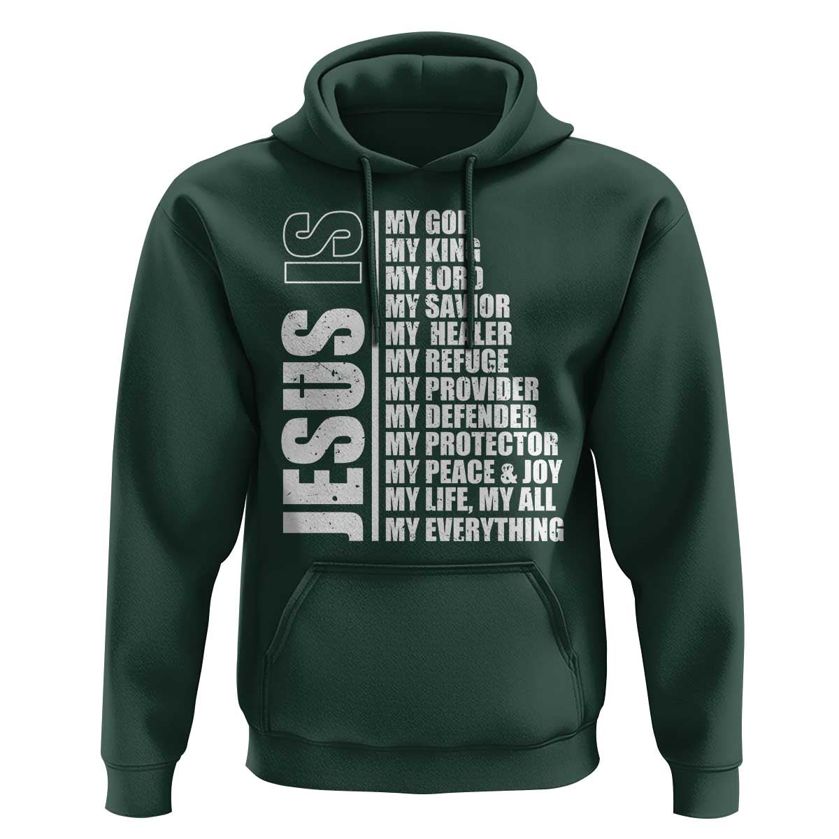 Jesus Is My Everything My God My Lord And Savior Christian Hoodie - Wonder Print Shop