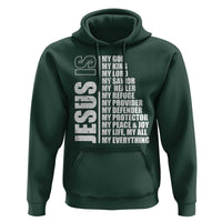 Jesus Is My Everything My God My Lord And Savior Christian Hoodie - Wonder Print Shop