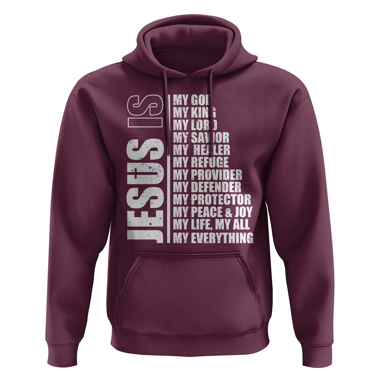 Jesus Is My Everything My God My Lord And Savior Christian Hoodie - Wonder Print Shop