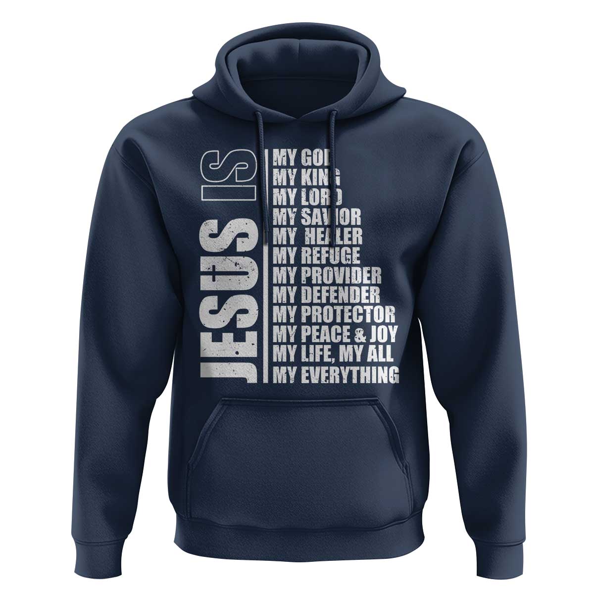 Jesus Is My Everything My God My Lord And Savior Christian Hoodie - Wonder Print Shop