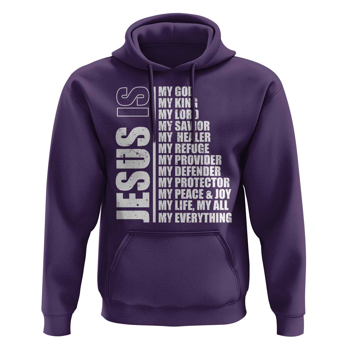 Jesus Is My Everything My God My Lord And Savior Christian Hoodie - Wonder Print Shop