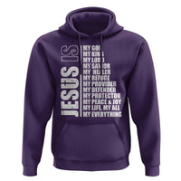 Jesus Is My Everything My God My Lord And Savior Christian Hoodie - Wonder Print Shop
