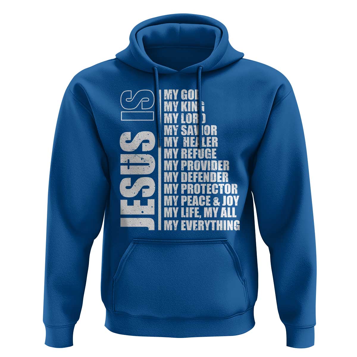 Jesus Is My Everything My God My Lord And Savior Christian Hoodie - Wonder Print Shop