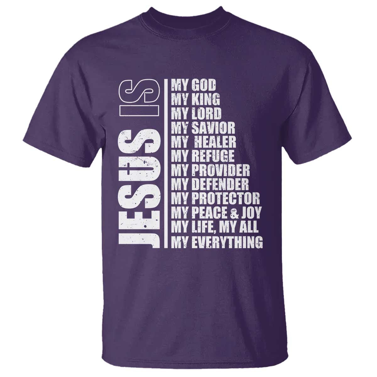 Jesus Is My Everything My God My Lord And Savior Christian T Shirt - Wonder Print Shop