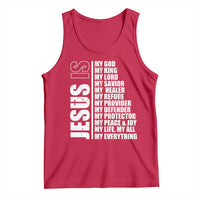 Jesus Is My Everything My God My Lord And Savior Christian Tank Top - Wonder Print Shop