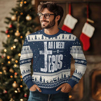 All I Need Is Jesus Ugly Christmas Sweater Christian Believer Faith God Religious - Wonder Print Shop