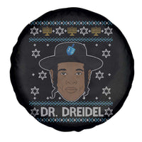 Funny Hanukkah Dreidel Spare Tire Cover Dr Dreidel Chanukah Rapper DJ - Wonder Print Shop