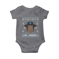 Funny Hanukkah Dreidel Baby Onesie Dr Dreidel Chanukah Rapper DJ - Wonder Print Shop
