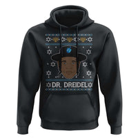 Funny Hanukkah Dreidel Hoodie Dr Dreidel Chanukah Rapper DJ - Wonder Print Shop