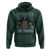 Funny Hanukkah Dreidel Hoodie Dr Dreidel Chanukah Rapper DJ - Wonder Print Shop