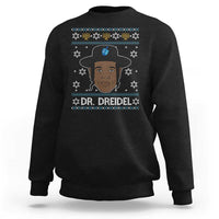Funny Hanukkah Dreidel Sweatshirt Dr Dreidel Chanukah Rapper DJ - Wonder Print Shop