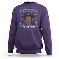 Funny Hanukkah Dreidel Sweatshirt Dr Dreidel Chanukah Rapper DJ - Wonder Print Shop