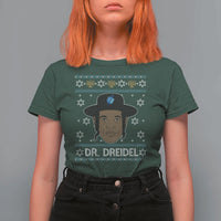Funny Hanukkah Dreidel T Shirt For Women Dr Dreidel Chanukah Rapper DJ - Wonder Print Shop