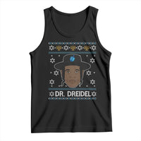 Funny Hanukkah Dreidel Tank Top Dr Dreidel Chanukah Rapper DJ - Wonder Print Shop