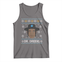 Funny Hanukkah Dreidel Tank Top Dr Dreidel Chanukah Rapper DJ - Wonder Print Shop