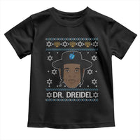 Funny Hanukkah Dreidel Toddler T Shirt Dr Dreidel Chanukah Rapper DJ - Wonder Print Shop