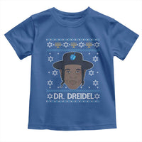 Funny Hanukkah Dreidel Toddler T Shirt Dr Dreidel Chanukah Rapper DJ - Wonder Print Shop