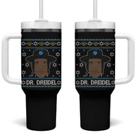 Funny Hanukkah Dreidel Tumbler With Handle Dr Dreidel Chanukah Rapper DJ - Wonder Print Shop