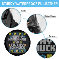 Happy Hanukkah Ya Fithy Schmuck Spare Tire Cover Funny Hanukkah Christmas Movie - Wonder Print Shop