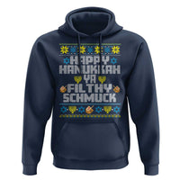 Happy Hanukkah Ya Fithy Schmuck Hoodie Funny Hanukkah Christmas Movie - Wonder Print Shop