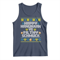 Happy Hanukkah Ya Fithy Schmuck Tank Top Funny Hanukkah Christmas Movie - Wonder Print Shop