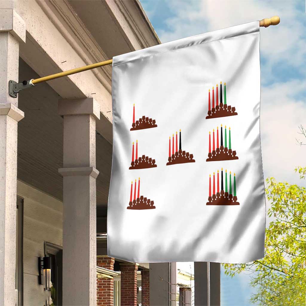 Kwanzaa Kinara Seven Candles African American Holiday Garden Flag - Wonder Print Shop