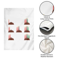 Kwanzaa Kinara Seven Candles African American Holiday Garden Flag - Wonder Print Shop