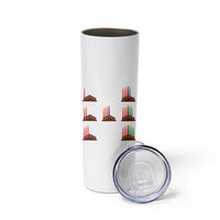Kwanzaa Kinara Seven Candles African American Holiday Skinny Tumbler - Wonder Print Shop
