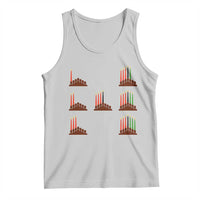 Kwanzaa Kinara Seven Candles African American Holiday Tank Top - Wonder Print Shop