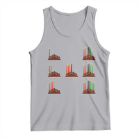Kwanzaa Kinara Seven Candles African American Holiday Tank Top - Wonder Print Shop