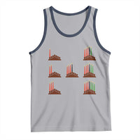 Kwanzaa Kinara Seven Candles African American Holiday Tank Top - Wonder Print Shop