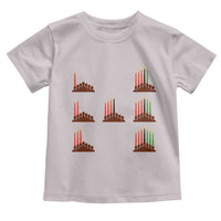 Kwanzaa Kinara Seven Candles African American Holiday Toddler T Shirt - Wonder Print Shop