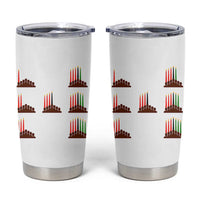 Kwanzaa Kinara Seven Candles African American Holiday Tumbler Cup - Wonder Print Shop