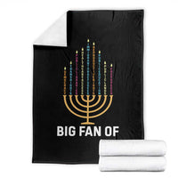 Hanukkah Human Rights Throw Blanket Big Fan Of  Democracy Immigrants And Refugees - Wonder Print Shop
