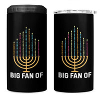 Hanukkah Human Rights 4 in 1 Can Cooler Tumbler Big Fan Of  Democracy Immigrants And Refugees - Wonder Print Shop