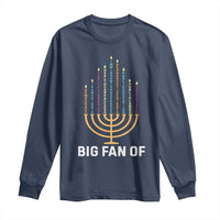 Hanukkah Human Rights Long Sleeve Shirt Big Fan Of  Democracy Immigrants And Refugees - Wonder Print Shop