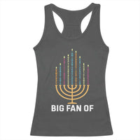 Hanukkah Human Rights Racerback Tank Top Big Fan Of  Democracy Immigrants And Refugees - Wonder Print Shop