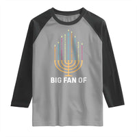 Hanukkah Human Rights Raglan Shirt Big Fan Of  Democracy Immigrants And Refugees - Wonder Print Shop